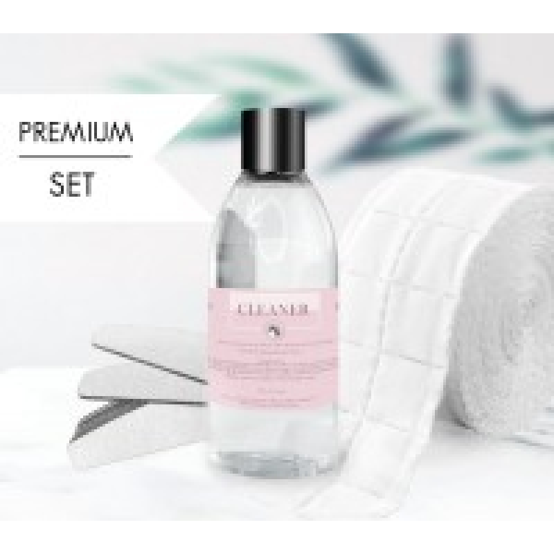 setje cleanser 500ML - 500 wipes - 25 zebra vijlen